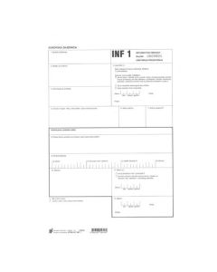 XIII-147 INF1 INFORMATIVNI OBRAZAC - UNUTARNJA PROIZVODNJA INF1; List, 21 x 29,7 cm