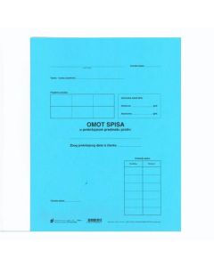 XVII-105/N OMOT SPISA (Obrazac 14D); Arak, 25 x 32 cm