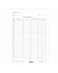 193 POPIS UPUTNICA Arak, 21 x 29,7 cm