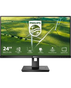 Philips 24" 242B1G/00 FHD (1920×1080) IPS , Pivot, 75Hz, 4ms, VGA/DVI-D/DP/HDMI, USB3.2×4, USB-B×1, zvučnici, crni