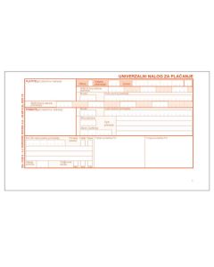 HUB-3 univerzalni nalog za plaćanje 1+1 2250 setova