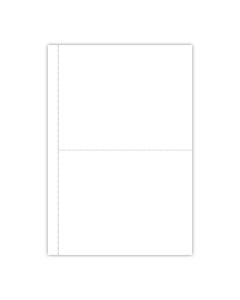 Kuverta s povratnicom bijela bez tiska 210X12" (6") 0+vrećica M 60 g/m2, kutija 750/1