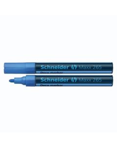 Flomaster Schneider Deco Marker Maxx 265 tekuća kreda 2-3 mm plavi S126510