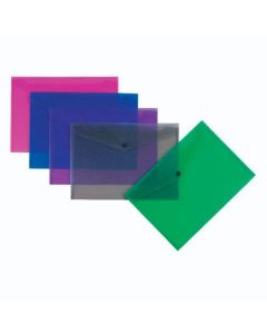 Kuverta A4 PP s dugmetom proširena, Foldermate Pop Gear art. 405, crna