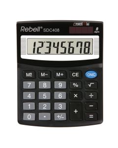 Kalkulator komercijalni Rebell SDC408 black