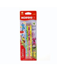 Grafitna olovka kores HB Dragons 4/1 Blister