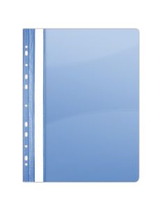 Fascikl PP A4, s euro mehanizmom, uložni, plavi