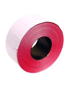 Etikete samoljepljive u roli, 26x16 mm, crvene, četvrtaste