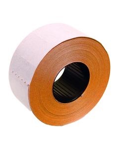 Etikete samoljepljive u roli, 26x16 mm, narančaste, četvrtaste