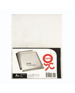 Fascikl PP "U" A4, 220x300 mm, 90 mic, 25/1, Nano, sjajni