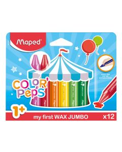 Pastele voštane Maped jumbo 12/1 MAP861311