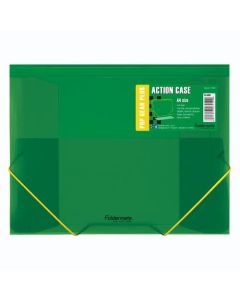 Fascikl s klapnama i gumicom PP A4, Foldermate Pop Gear Plus art.60907, zeleni