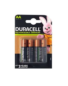 Baterija Duracell punjiva 1.2V AA, 1300Mah, 4/1
