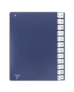 Mapa za odlaganje A4 A-Z, Donau 8694001-18 , tamno plava