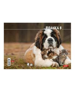 Bilježnica obrazac 2 pisanka B za 1. razred Animal