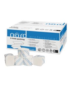 Papir toaletni u listićima 11x18 cm, 250/1, dvoslojni, Nord