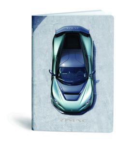 Bilježnica A4 40 listova diktando automobili Rimac