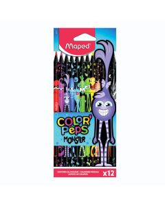Bojice bezdrvne Maped Color'Peps Monster trobridne 12/1 MAP862612