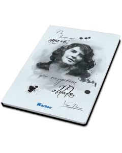 Bilježnica tvrdi uvez A4 96 listova diktando, Ivana Brlić Mažuranić sa memom