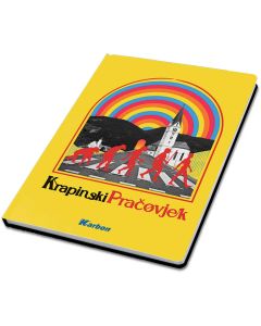 Bilježnica tvrdi uvez A4 96 listova, Bašćanska ploča sa memom