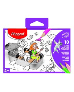 Predložak, razglednica za bojenje Maped 10/1, sortirani motivi