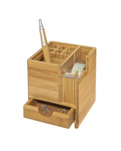 Organizator za stol Wedo bambus, s držačem za selotejp
