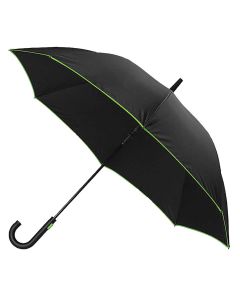 Kišobran Black Line, automatski, svijetlozeleni rub