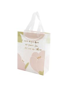 Vrećica ukrasna Spree art.75941, 19 x 8,5 x 25 cm, mat, PP, Flowers