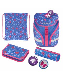 Torba školska set Herlitz 3263 Softlight Leptir