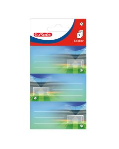 Naljepnice za ime Herlitz Nogomet 9/1