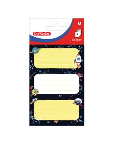 Naljepnice za ime Herlitz Svemir 9/1