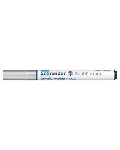 Flomaster Schneider, Paint-It metalik marker 011, 2 mm, srebrni