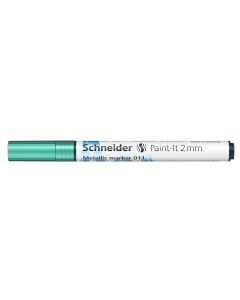 Flomaster Schneider, Paint-It metalik marker 011, 2 mm, zeleni