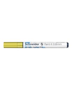 Flomaster Schneider, Paint-It metalik marker 010, 0,8 mm, žuti