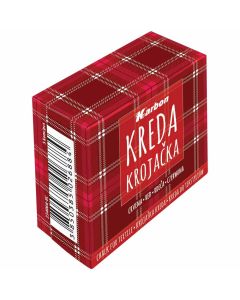 Kreda za signiranje tekstila crvena, 5/1