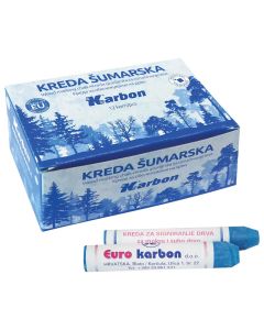 Kreda za signiranje drva debela, plava, 12/1