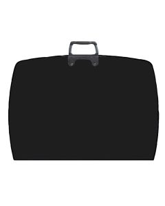 Torba plastična s ručkom, 550x750 crna, Spree