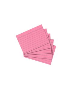 Kartica A8, diktando, set 1/100, 170 gramski papir, crvena, Herlitz