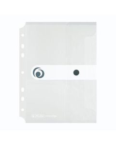 Kuverta s dugmetom PP A5, uložna, Easy orga to go, Herlitz, bijela