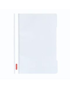 Fascikl s euro mehanizmom PP A4, Crystal, Herlitz, bijeli