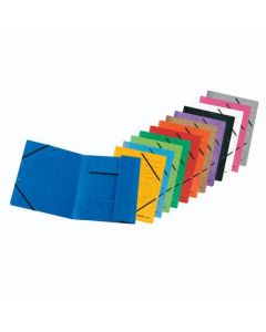 Fascikl prešpan s klapnom i gumicom, A4, Pink, Herlitz