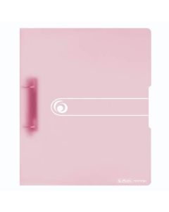Mapa uložna A4 s 2D ringa, fi 25 mm, hrbat 40 mm, Easy orga to go, Herlitz, Pastels, roza