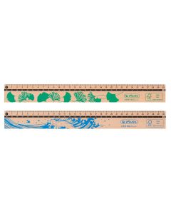 Ravnalo 30 cm GREENline, Herlitz, drveno