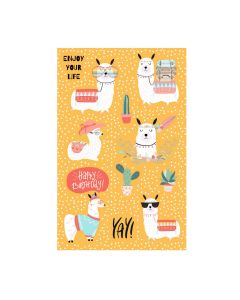 Naljepnice 3 lista Ljama Herlitz