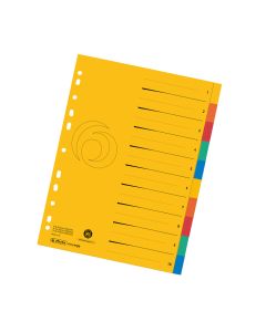 Pregrada kartonska A4 s organizerom, 10/1, Herlitz, sort boja