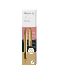 Nalivpero Pelikan, Jazz Noble Elegance, zlatno, u poklon kutiji
