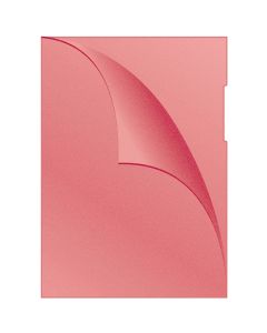 Fascikl L 120my, A4 mat, KF00306 crveni, Q-Connect, 100/1