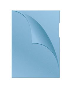 Fascikl L 120my, A4 mat, KF00307 plavi, Q-Connect, 100/1