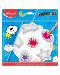 Paleta PVC za boje Maped, bijela, etui