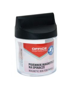 Kutija za spajalice, Office products, magnetna, okrugla